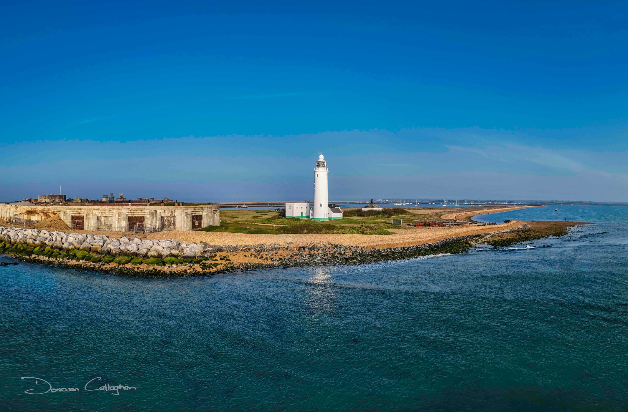 Hurst Point Lighthouse, Milford on Sea, England, United Kingdom