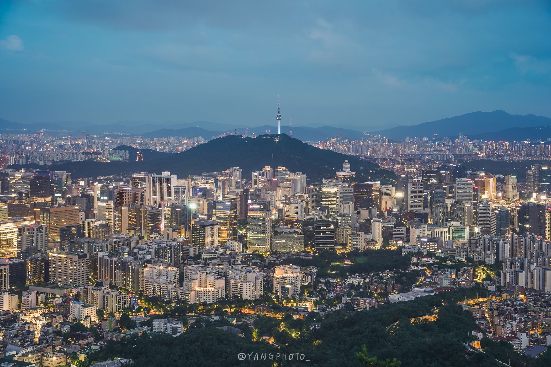 Inwangsan Mountain, Seoul, South Korea
