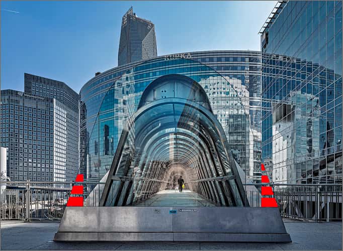 Japan Bridge - Pont d'art, Nanterre, Paris
