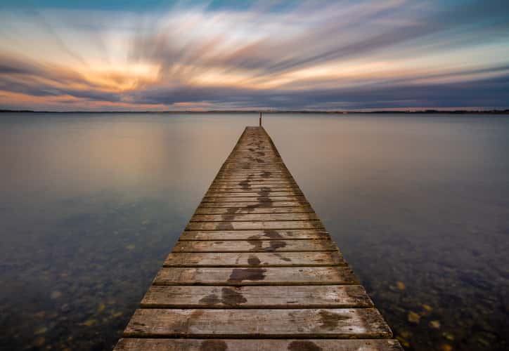 Jetty at Skyum Østerstand