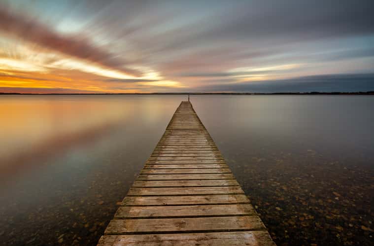Jetty at Skyum Østerstand