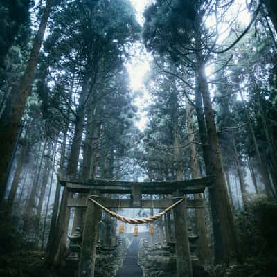 Kamishikimi Kumanoimasu Shrine, Kamishikimi, Japan