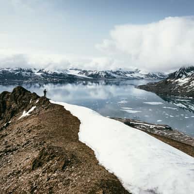 Valentinryggen ridgeline, Osbornebreen, Svalbard & Jan Mayen Islands