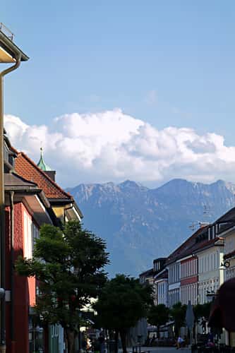 Kornfeld in Obersöchering, nahe Murnau am Staffelsee