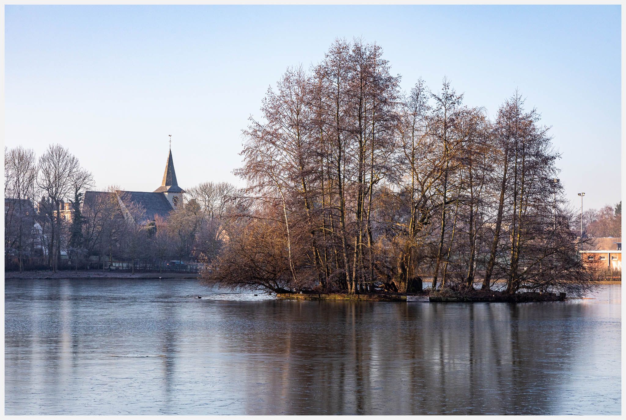 Kraainem Jourdain Parc & Sint Pancracius Church, Belgium