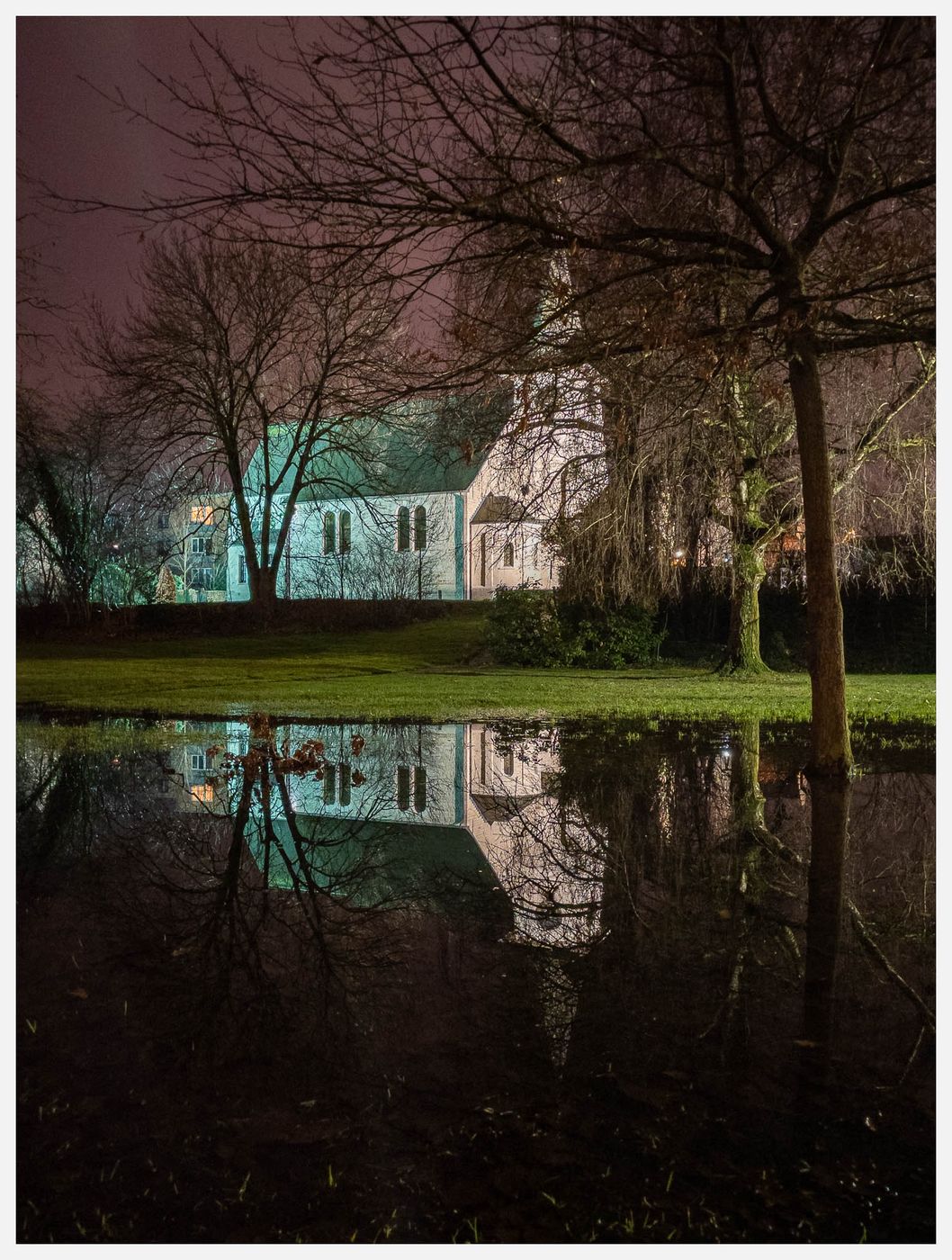 Kraainem Jourdain Parc & Sint Pancracius Church, Belgium