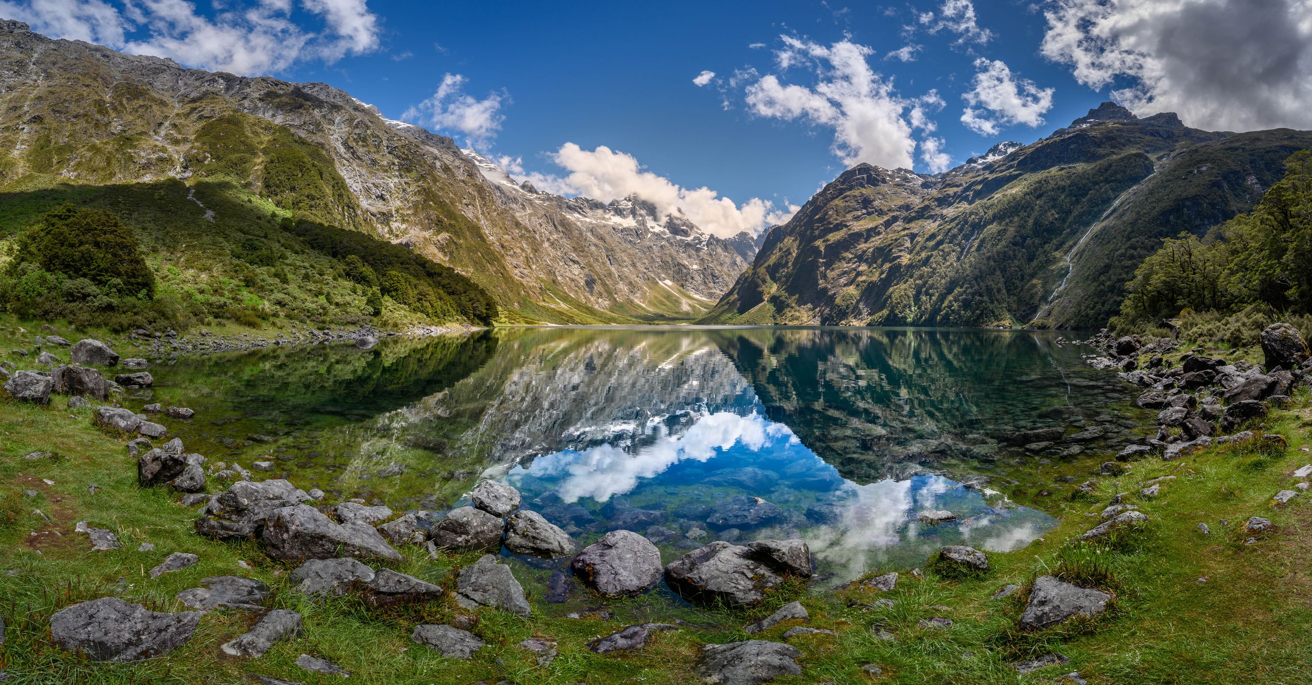 Lake Marian, Fiordland National Park, New Zealand