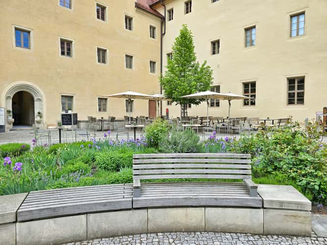 Luthers House and courtyard / UNESCO World Heritage Site