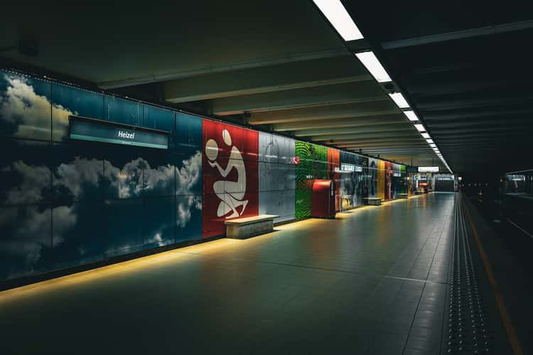 Metro station Heysel