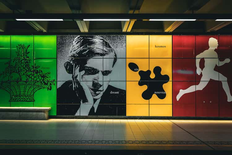 Metro station Heysel