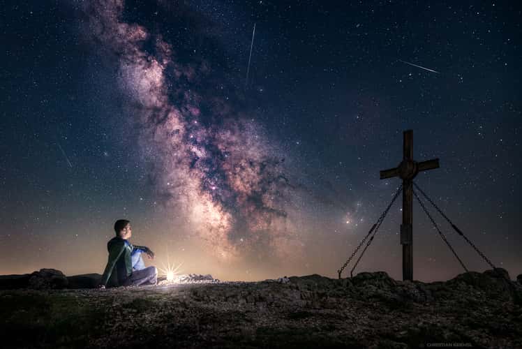Milkyway on the top