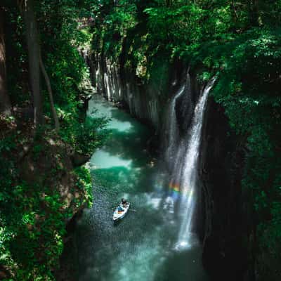 Minainotaki waterfall, Takachiho Gorge, Japan