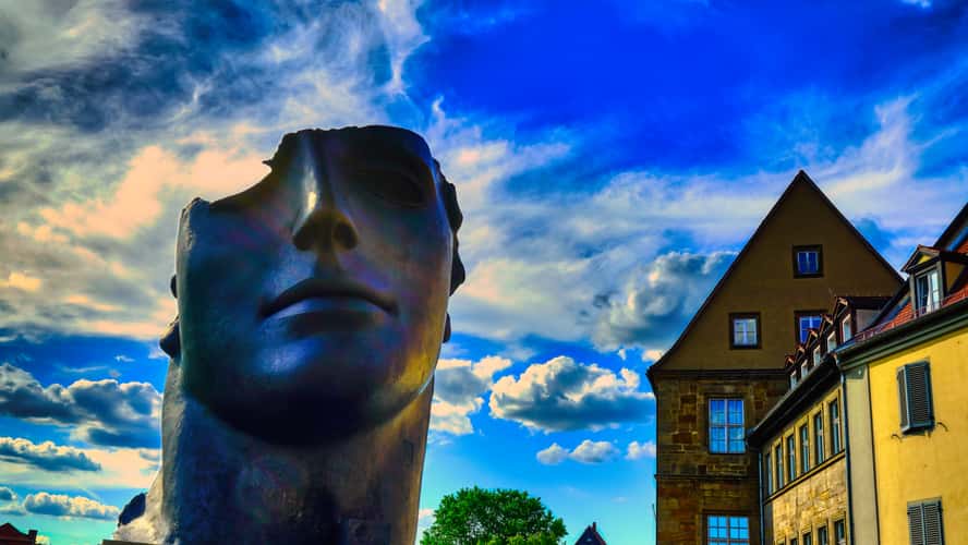 Mitoraj Skulptur in Bamberg