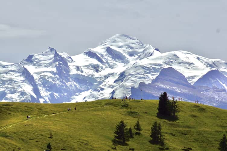 Mont Blanc, Joux Plane Lake walk
