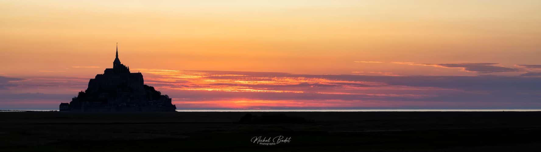 Mont Saint-Michel sunset