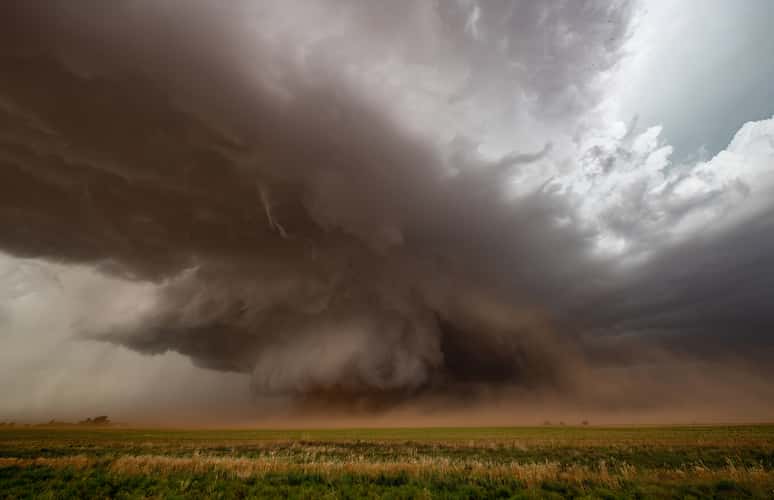 Morton wedge tornado