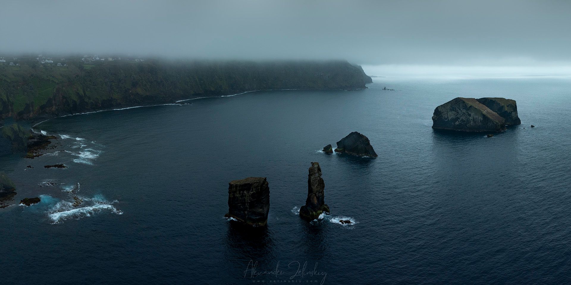 Mosteiros sea stacks, Portugal