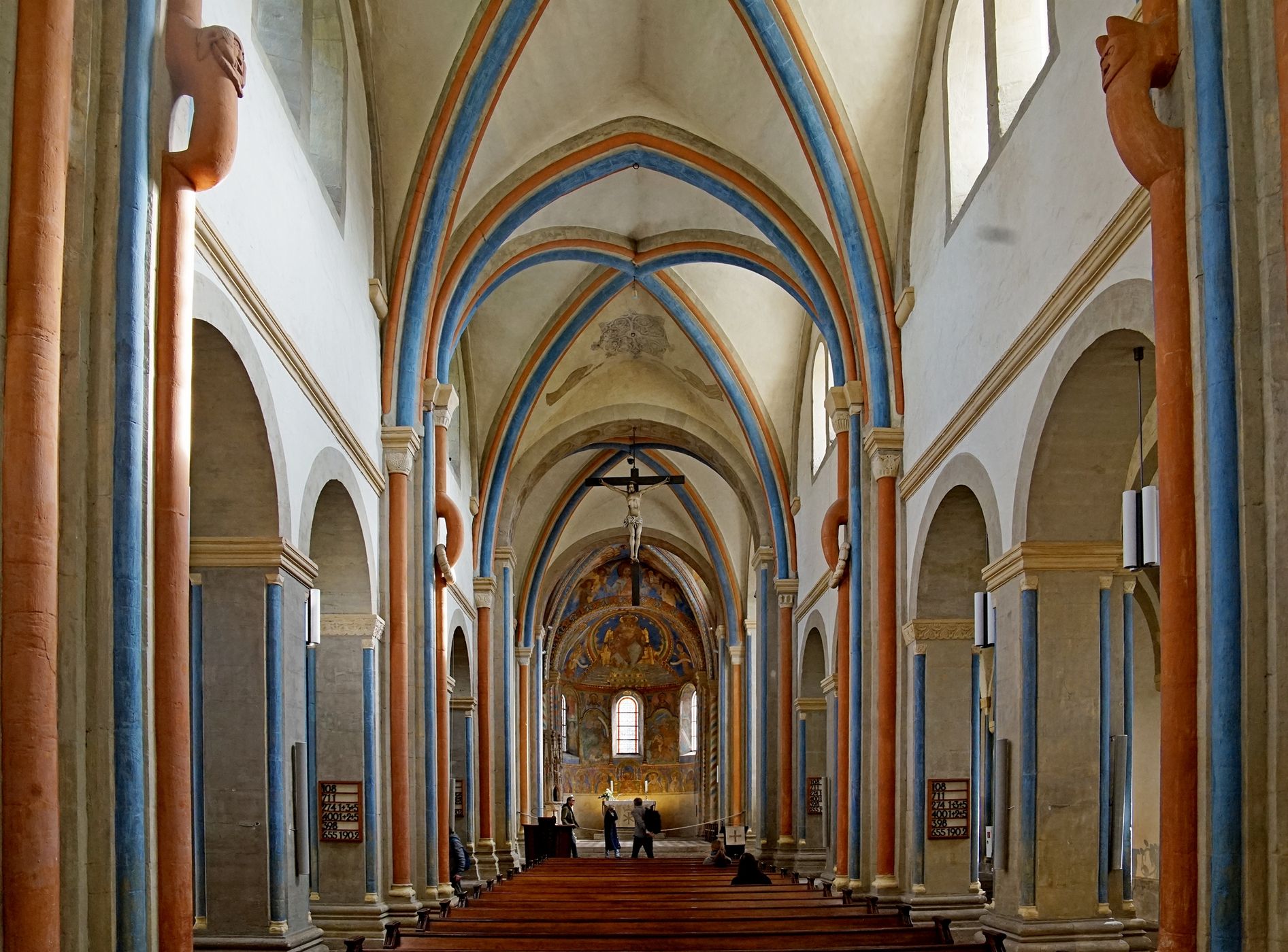 Neuwerkkirche interior, Germany