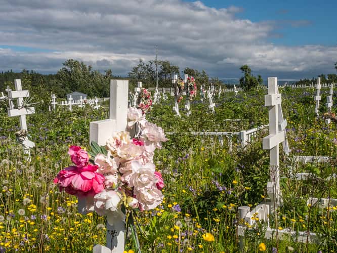 Ninilchik Russian Orthodox Church and cemetery