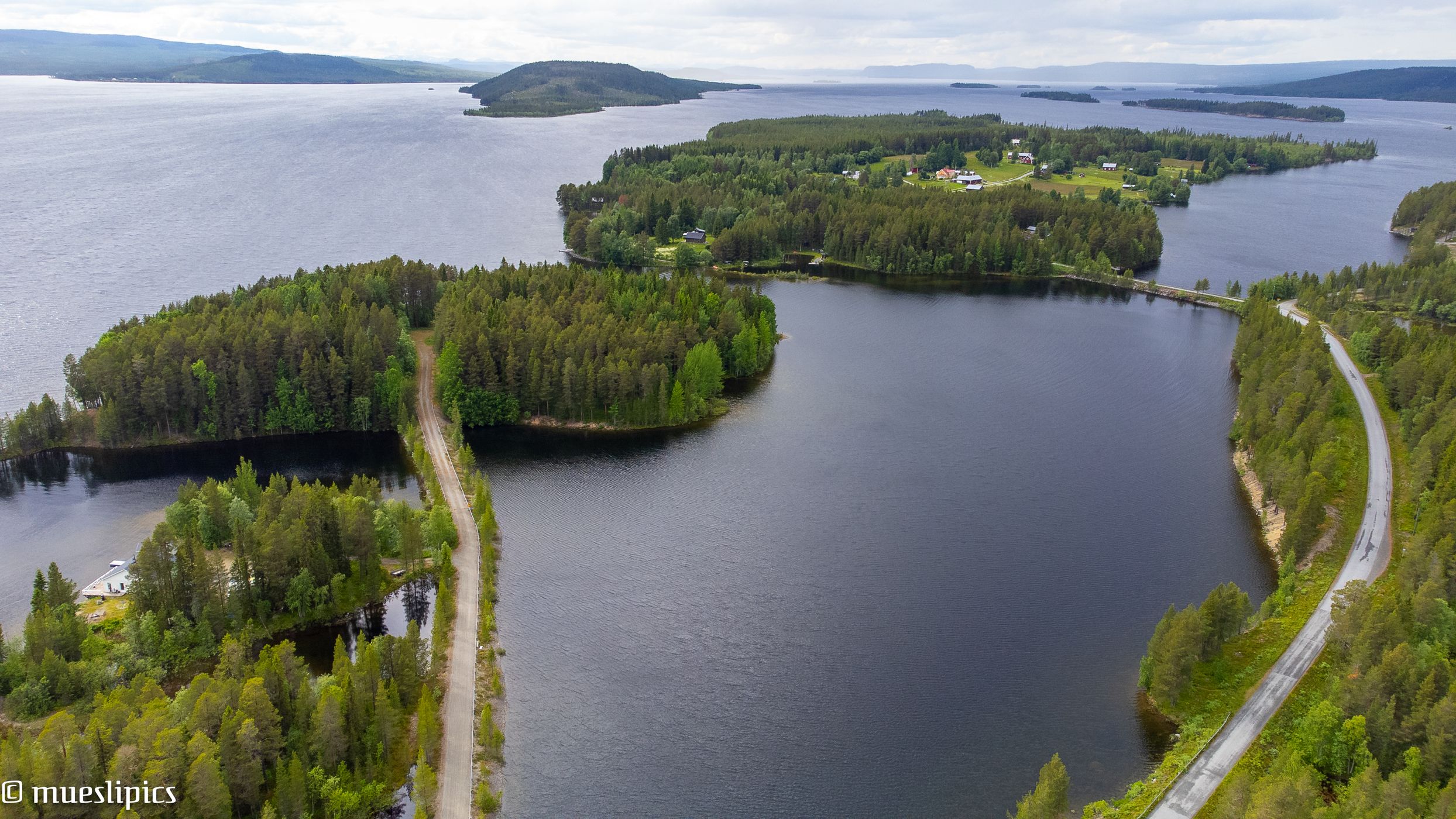 Outside of Storuman, Sweden