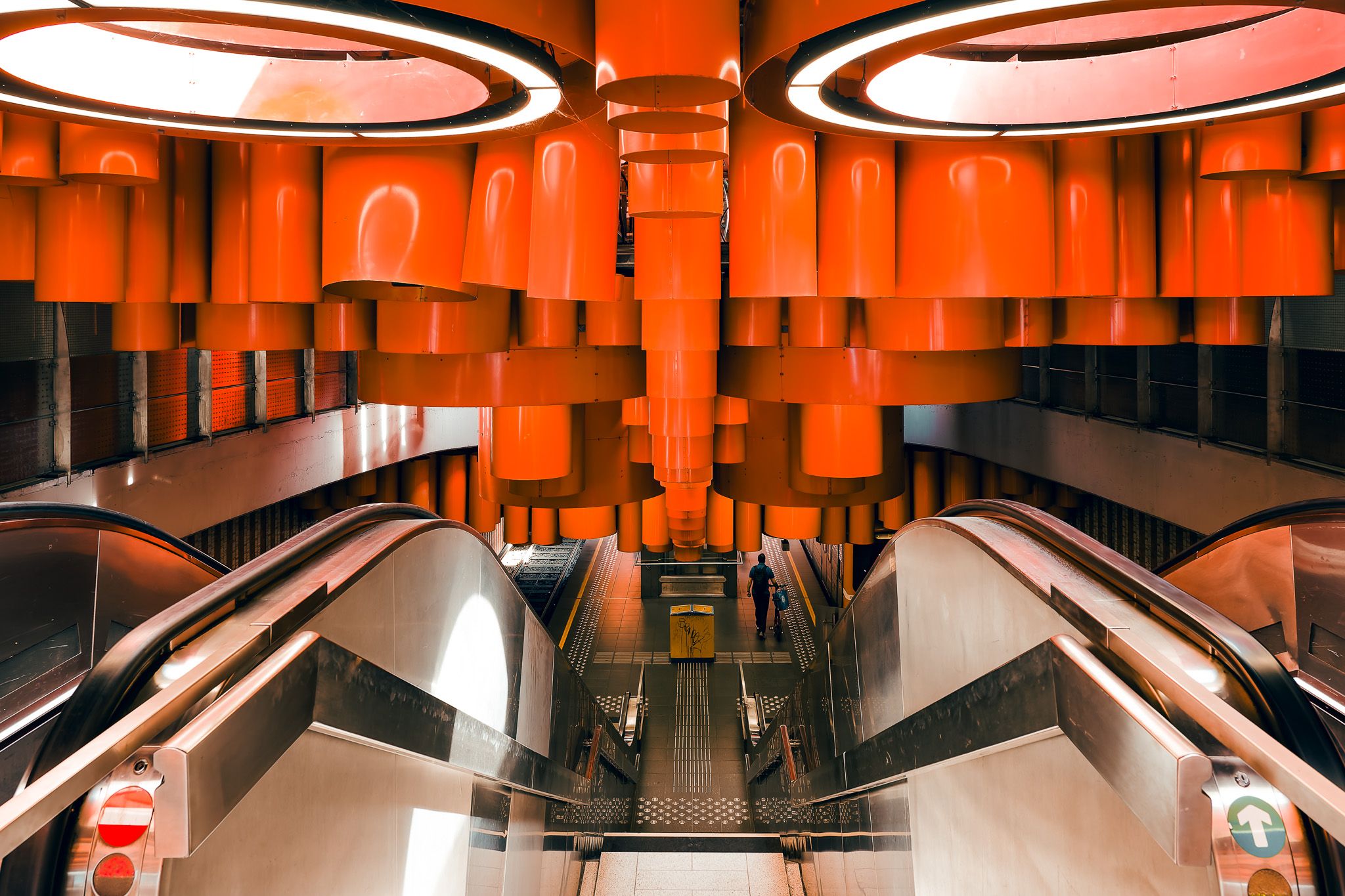 Pannenhuis subway, Brussels, Belgium