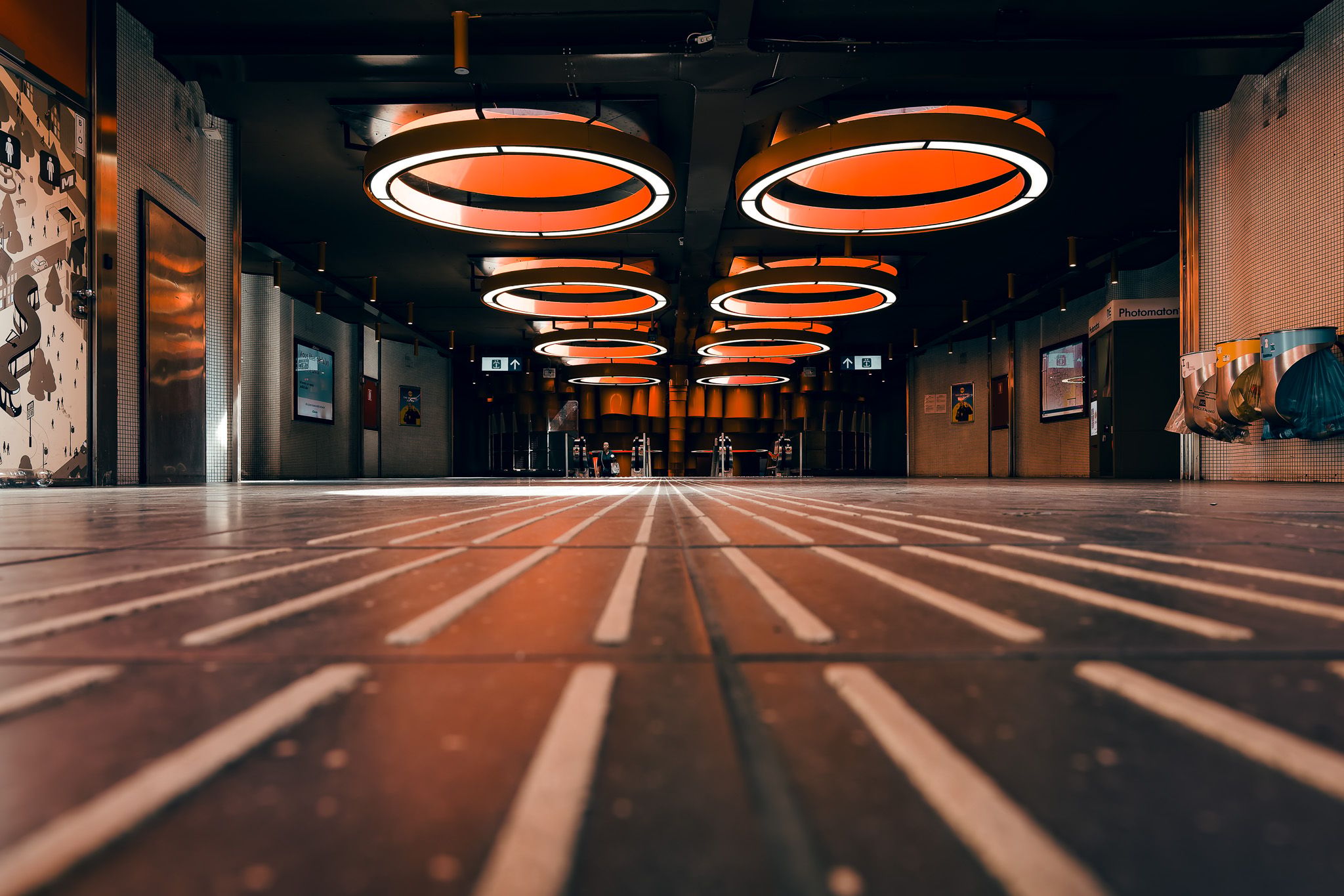Pannenhuis subway, Brussels, Belgium