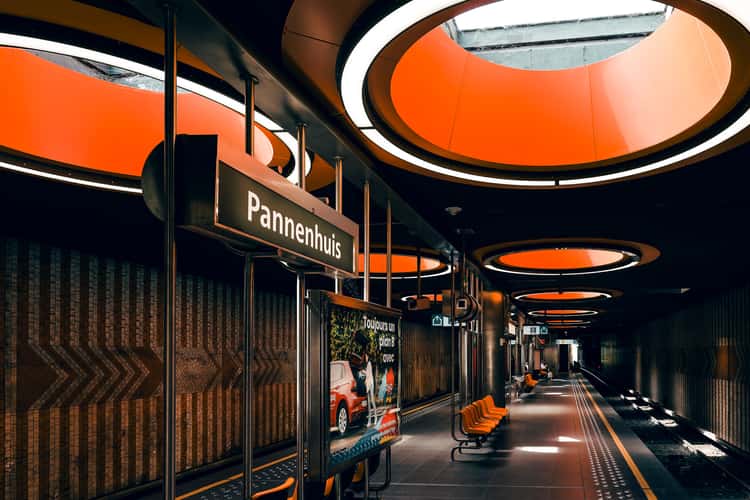 Pannenhuis subway, Brussels