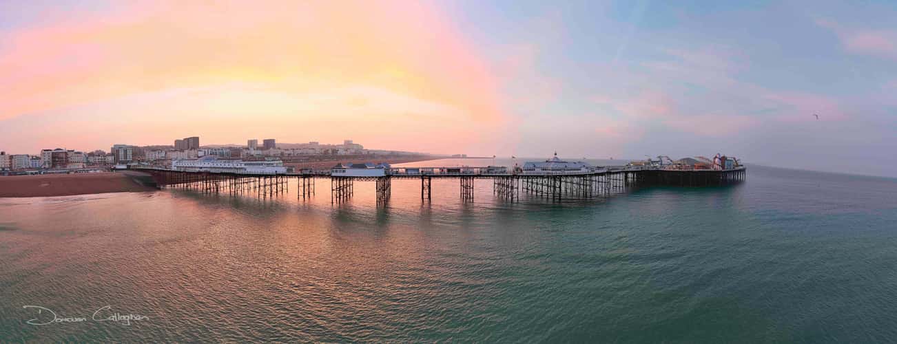 Pano Brighton Pier, Brighton, England