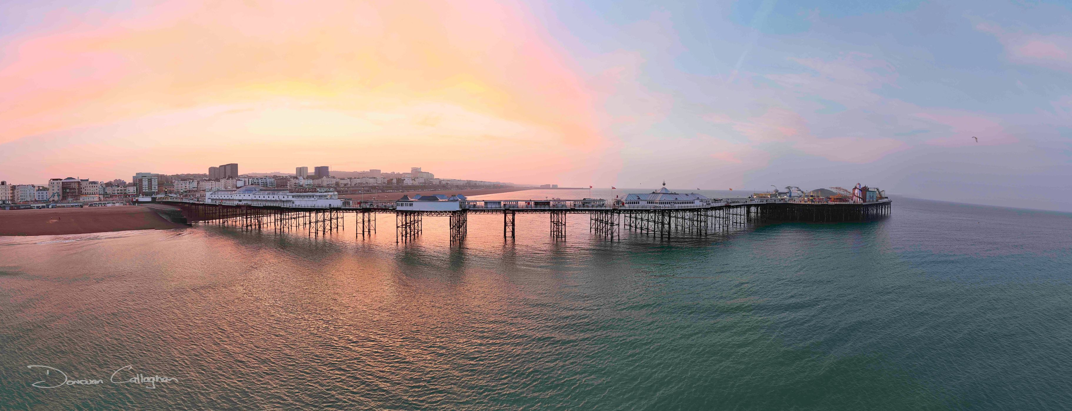 Pano Brighton Pier, Brighton, England, United Kingdom