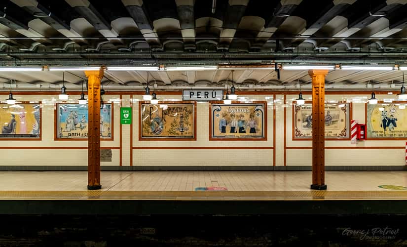 'PERU' Subway Station