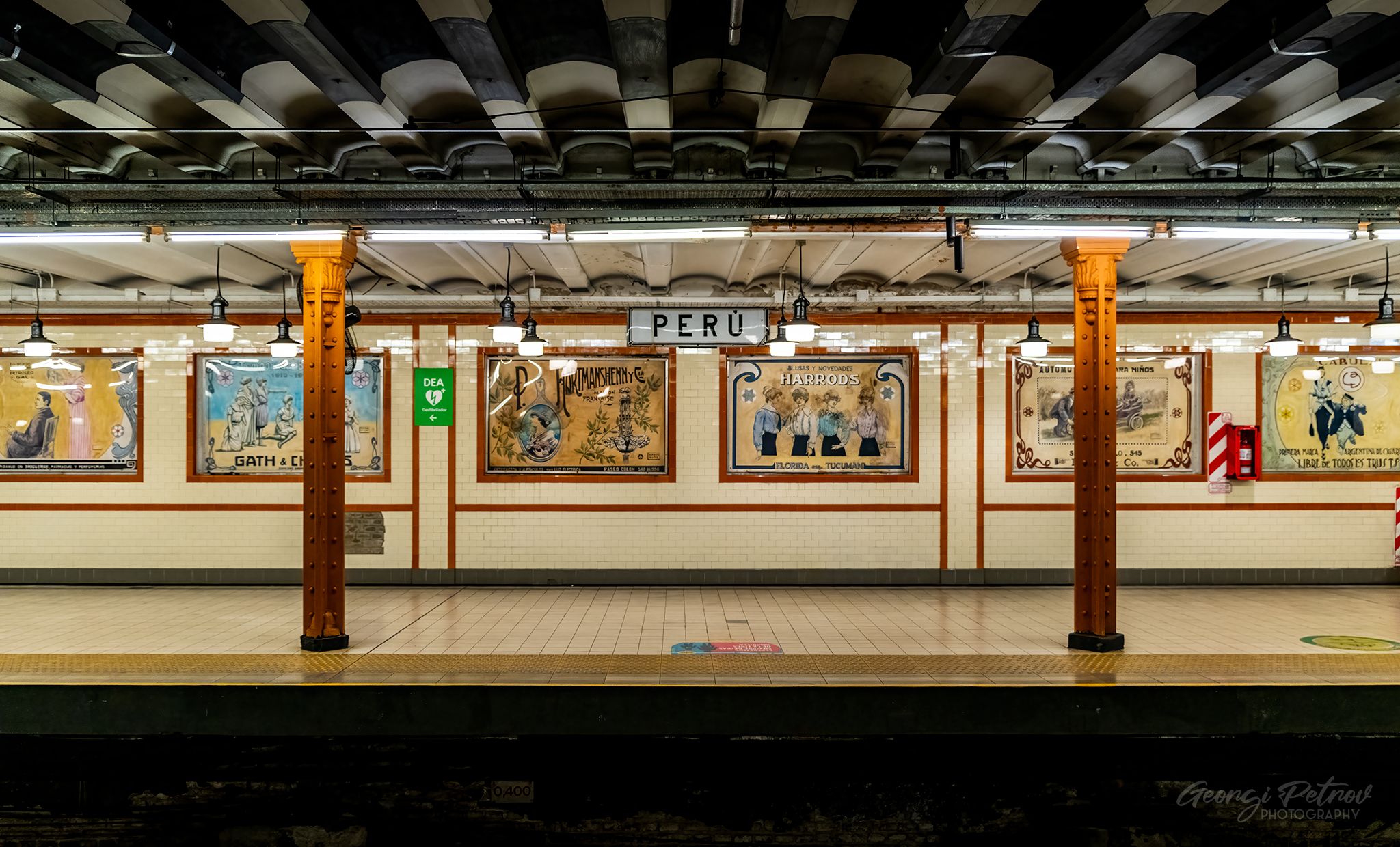 'PERU' Subway Station, Argentina