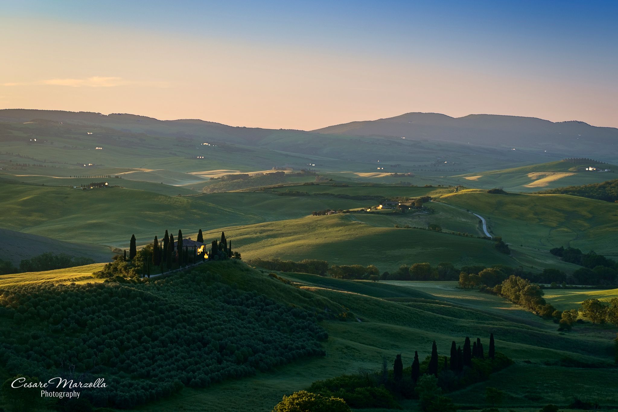 Podere Belvedere in the Val D'orcia Tuscany, Italy