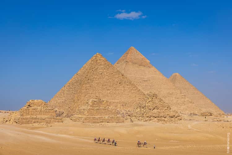 Pyramids Panoramic View