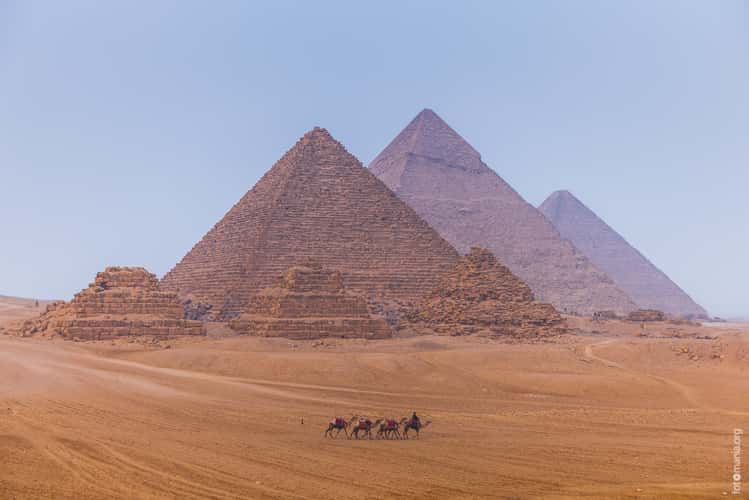 Pyramids Panoramic View
