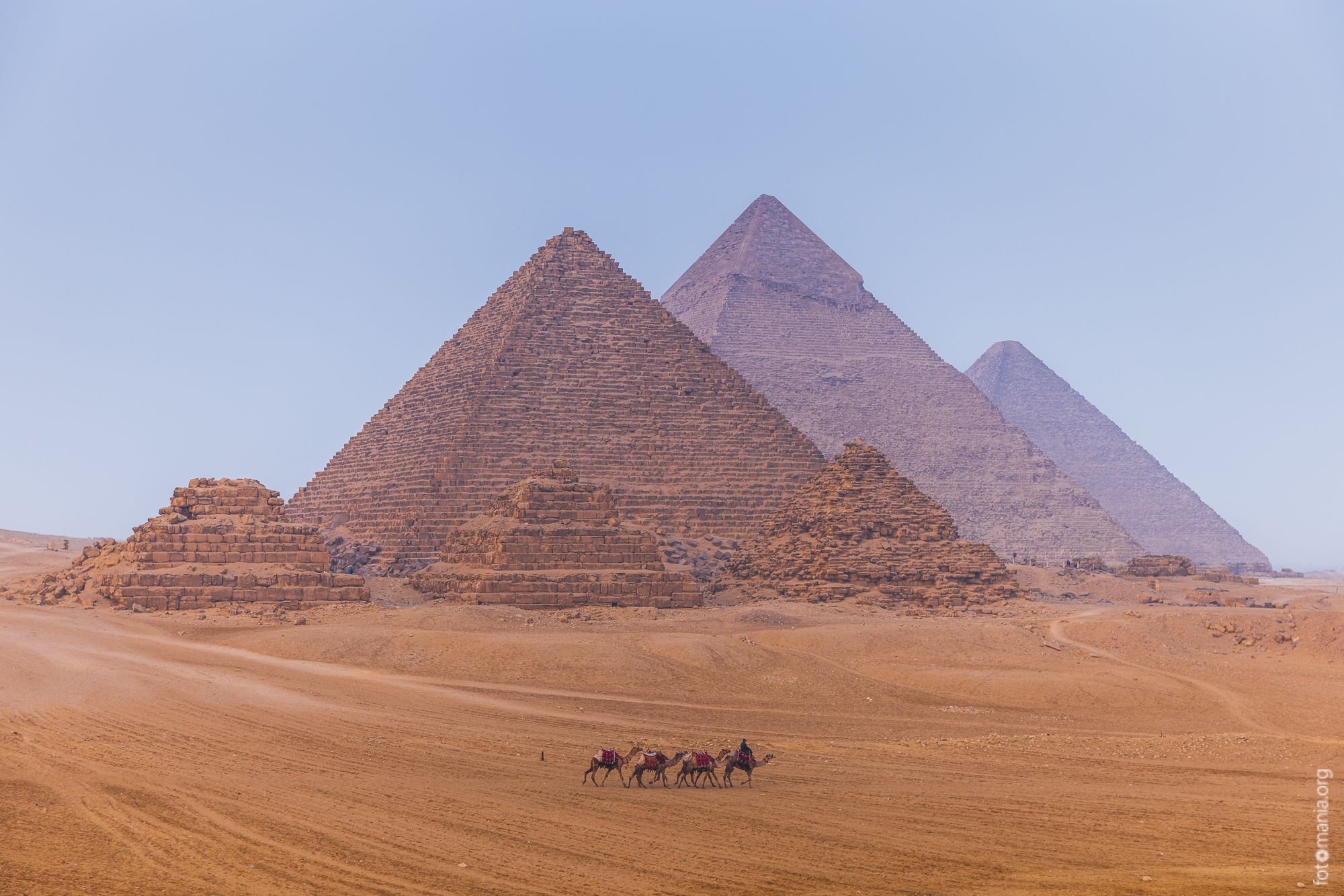 Pyramids Panoramic View, Egypt