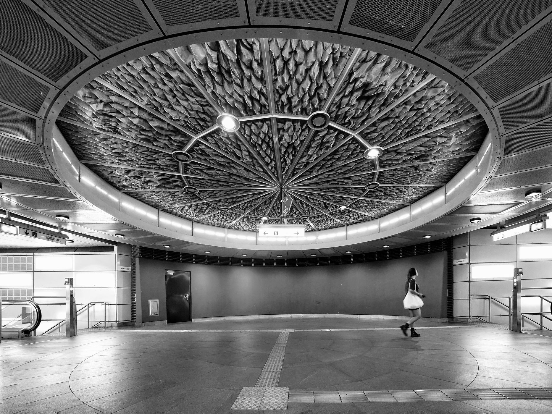 Rathaus subway station, Cologne, Germany