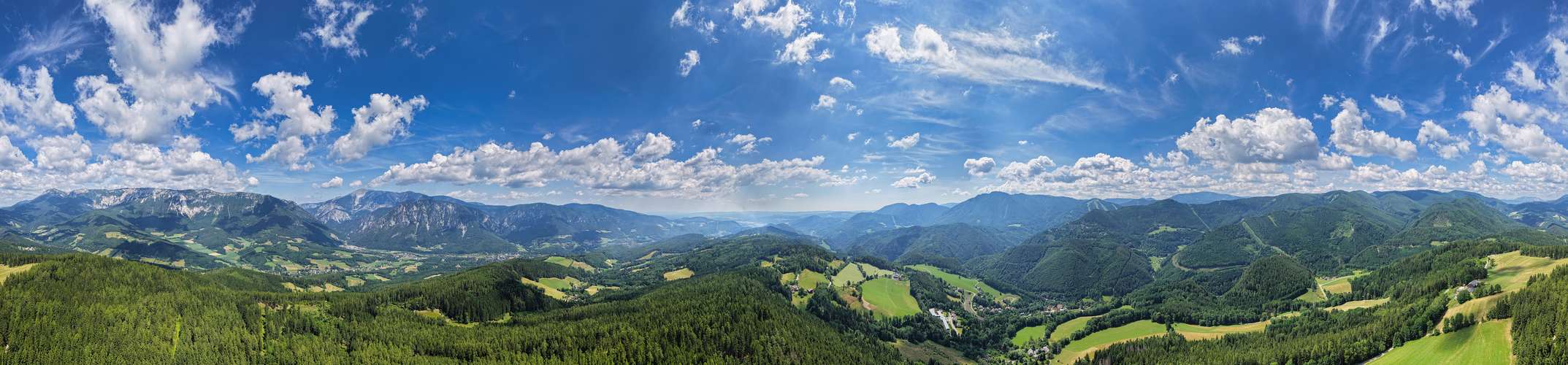 Rax, Schneeberg, Semmering Panorama