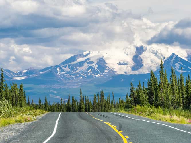 Richardson Highway North of Glennallen