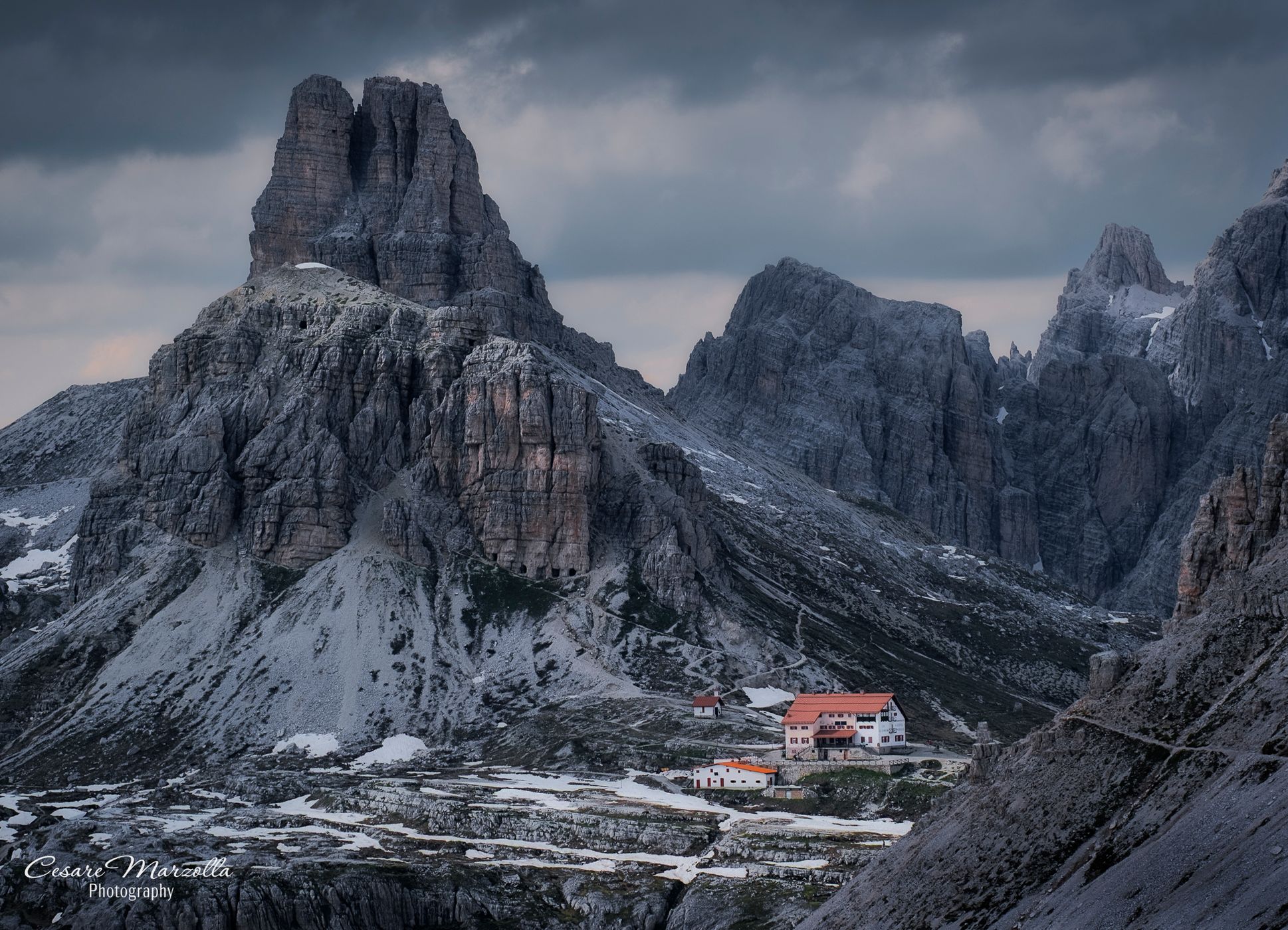 Rifugio Locatelli, Tre Cime di Lavaredo, Dolomites, Italy