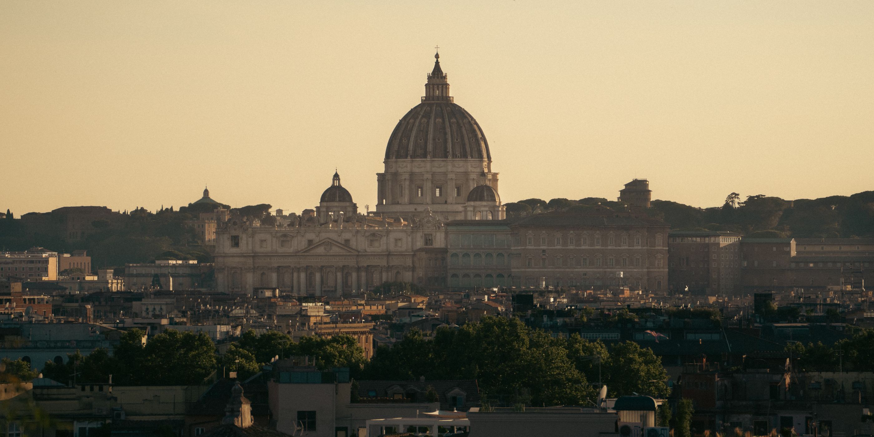 Rome from Terazza del Pincio (Villa Borghese Park), Italy
