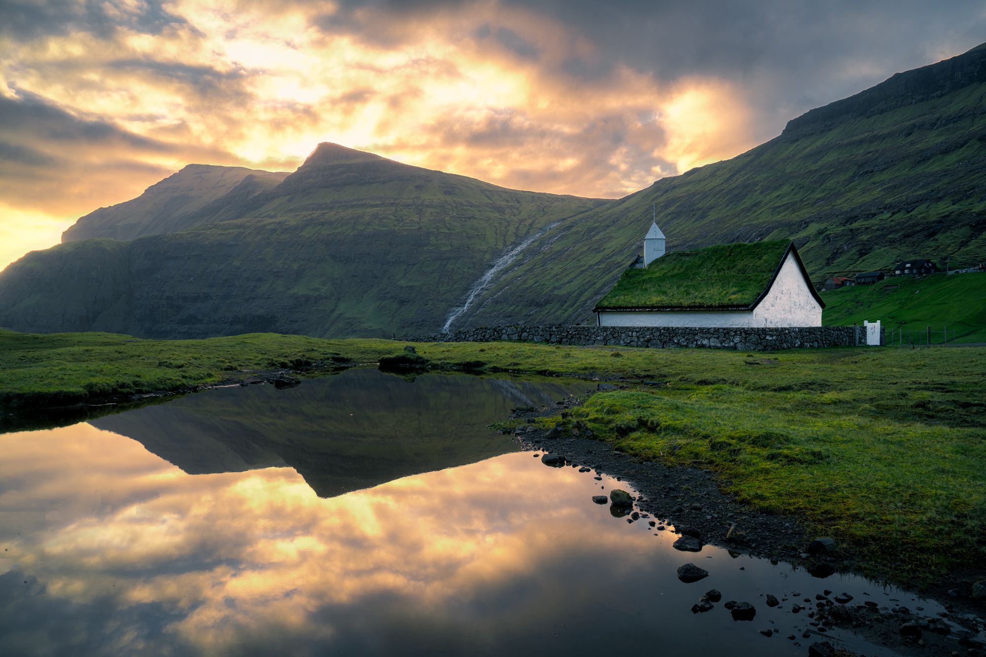 Saksun Church, Faroe Islands