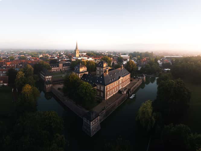 Schloss Ahaus and Ahaus Town