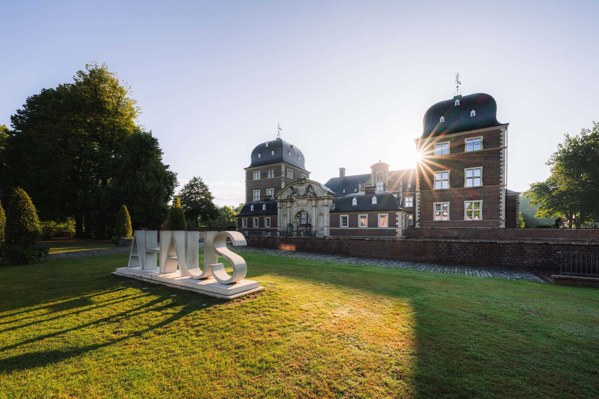 Schloss Ahaus, Vorplatz, Germany