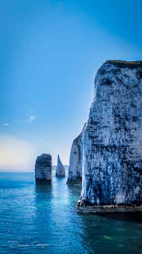 Sea Stacks, Old Harry Rocks, Handfast Point, England