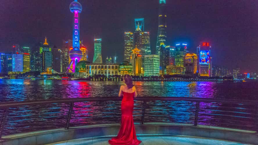 Shanghai Pudong Skyline, The Bund