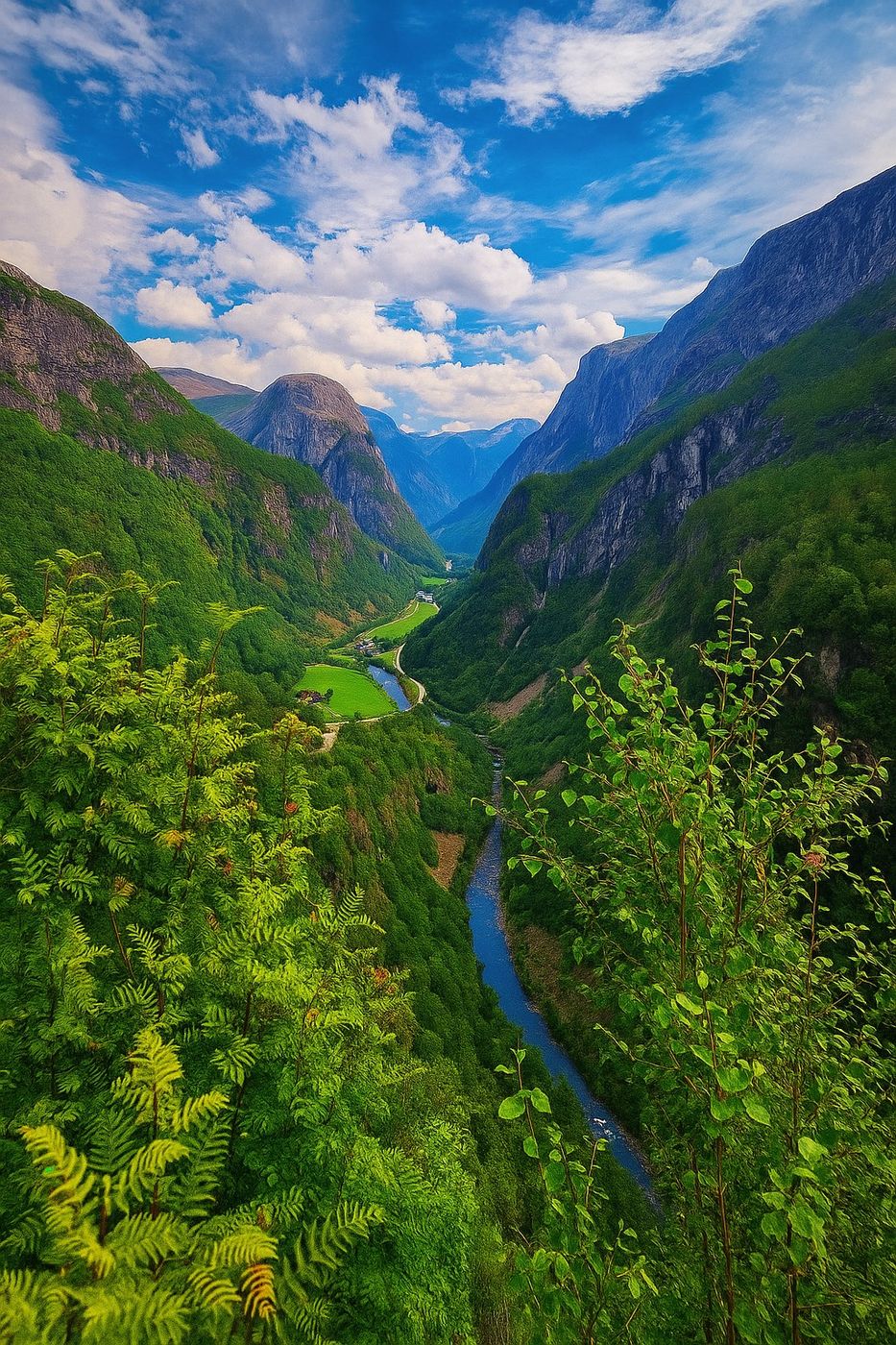 Stalheim view, Norway