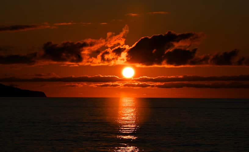 Sunset in Ribeira Grande