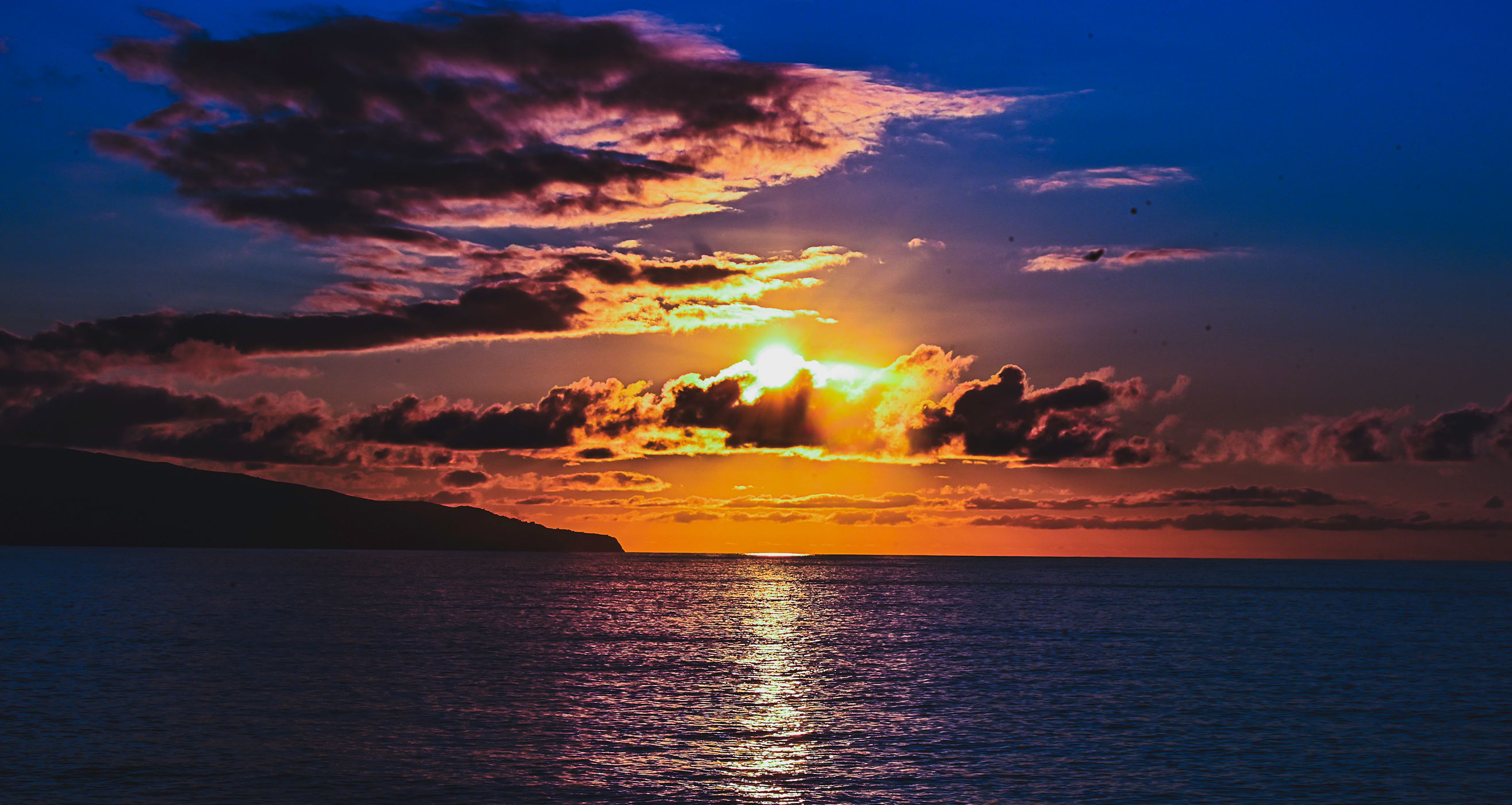 Sunset in Ribeira Grande, Portugal