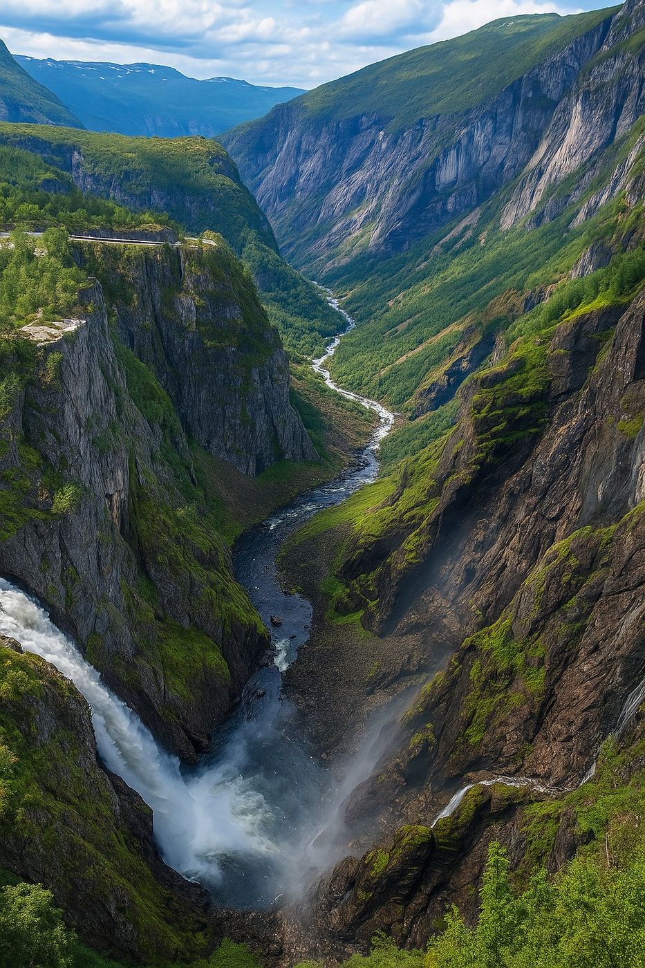 Vøringsfossen utsiktspunkt, Norway