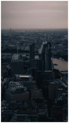 The view from the Shard